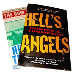 Hunter S. Thompson Books (Hells Angels & Rum Diaries)